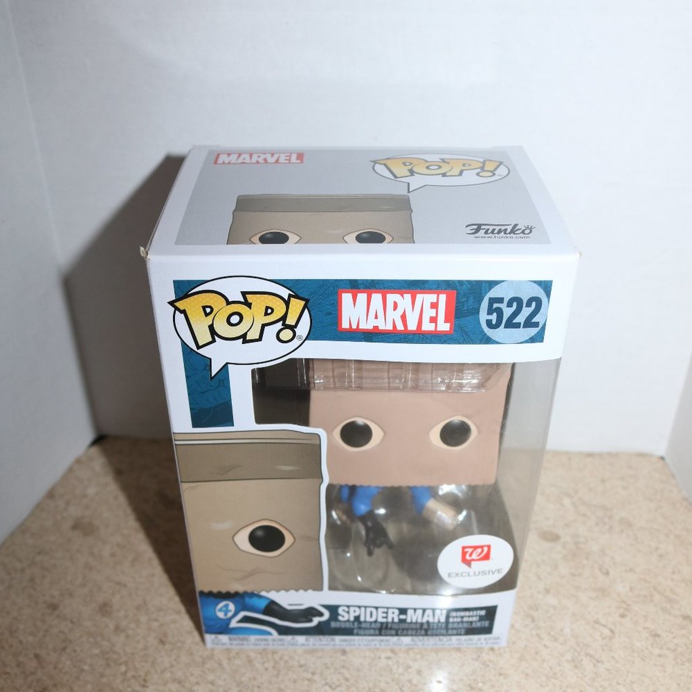 Funko POP Marvel# 522 Spider-man Bombastic bagman - Picture 2 of 6
